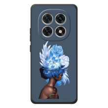 Чехлы (ART) Цветы на Xiaomi Poco M8 (VPrint) – Цветы на голове