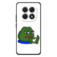 Чохли з зображенням Жаба Мем на Xiaomi Poco M8 – Жаба серце