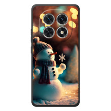 Чохли на Новий Рік Xiaomi Poco M8 (Сніговик святковий)