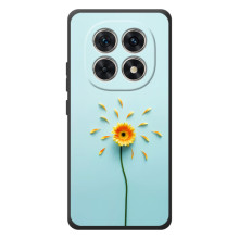 Чехлы с Цветами для Xiaomi Poco M8 (VPrint) (Желтый цветок)