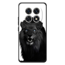 Чехлы с картинками животных Xiaomi Poco M8 (Черный ЛЕВ)