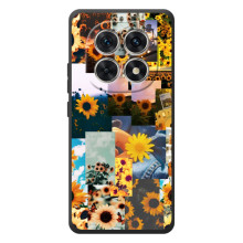 Чехлы с картинкой Подсолнухов для Шаomi Поко М8
