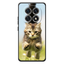 Чехлы с Котиками для Xiaomi Poco M8 (VPrint) (Прыжок кота)