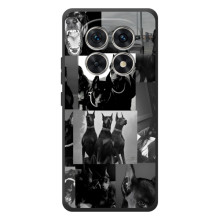 Чохол ДОБЕРМАН  для Xiaomi Poco M8 (Колаж Доберман)