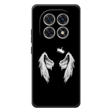 Чехол (Корона на чёрном фоне) для Шаomi Поко М8 – Крылья и корона