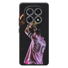 Чехол Месси футболист для Xiaomi Poco M8 – Месси с кубом