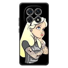 Чехол с печатью для Xiaomi Poco M8 - (Мода) (AlphaPrint) – Девочка в тату