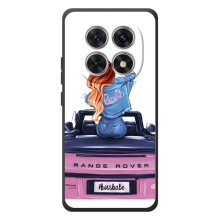 Чехол с печатью для Xiaomi Poco M8 - (Мода) (AlphaPrint) – На машине