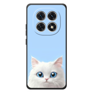 Чехол на тематику: Коты для Xiaomi Poco M8 – Белый кот