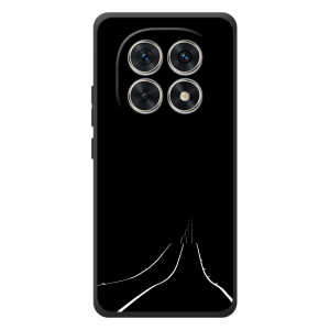 Чехол с картинками на черном фоне для Xiaomi Poco M8 – Дорога