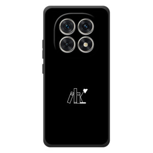 Чехол с картинками на черном фоне для Xiaomi Poco M8 – Книжки