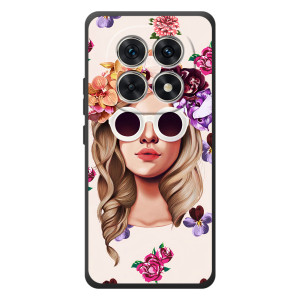 Чехол с картинкой Модные Девчонки Xiaomi Poco M8 – Девушка в очках