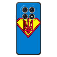 Чохол з картинкою (Патріотичний ГЕРБ) на Xiaomi Poco M8 (Герб - супер герой)