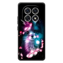 Чехол с Лисичкой для Xiaomi Poco M8 (Черная Лиса)