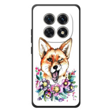 Чехол с Лисичкой для Xiaomi Poco M8 (Хитрая лиса)