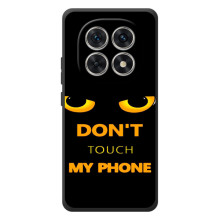 Чохол з Прикольним Принтом на Xiaomi Poco M8 (Не чіпай мій телефон)
