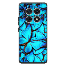 Чехол с принтом для кс и эйч и о эм оссии эм ем - (Прикольные) (AlphaPrint) (Синие бабочки)