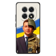 Чехол для Xiaomi Poco M8 (AlphaPrint - с принтом Зеленского) – Зеленский солдат