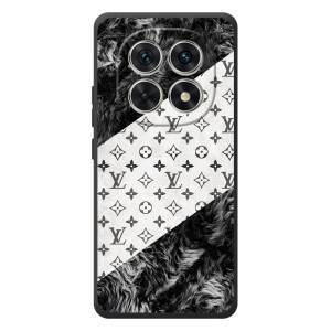 Чохол Стиль Louis Vuitton на Xiaomi Poco M8 – LV на білому