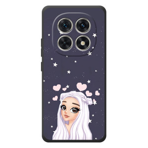 Чохол Стильні дівчата на Xiaomi Poco M8 (Дівчина та серця)