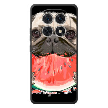 Чохол (ТПУ) Милі песики для Xiaomi Poco M8 (Смішний Мопс)