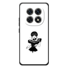 Чехлы Венсдей на Xiaomi Poco M8 Уэнсдей (AlphaPrint) – танец Уэнздей