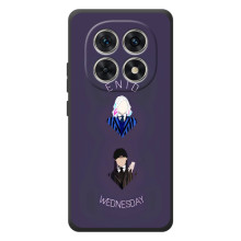 Чехлы Венсдей на Xiaomi Poco M8 Уэнсдей (AlphaPrint) – Уэнздей и подруга