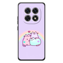 Чехол с милыми котиками на Проджи MXи  ПоCo м8 (Котики с радугой)