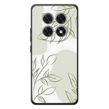 Чохол квітковий дизайн для Xiaomi Poco M8 – Зелений дизайн