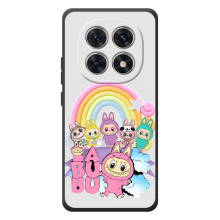 Чехол с Лабубу на Xiaomi Poco M8 (Фон Лабубу)