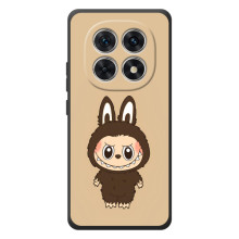 Чехол с Лабубу на Xiaomi Poco M8 (Коричневый Лабубу)