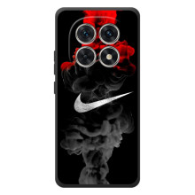 Чехол с логотипом Найк на Xiaomi Poco M8 (Найк на черном)