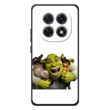 Друкований чохол з принтом Шрек для Xiaomi Poco M8 – Шрек осел і кіт