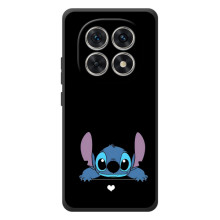 Чехол с принтом Стич на Xiaomi Poco M8 (Стич на черном)