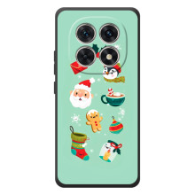 Новорічні Чохли для Xiaomi Поко M8 (VPrint) (Настрій НГ)