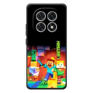Чехлы для Xiaomi Poco M8 (Персонажи Майн Крафт) – Герой Майнкрафт