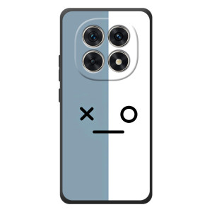 Силиконовые Чехлы (смешные стикеры) для Xiaomi Poco M8 – Серо-белый