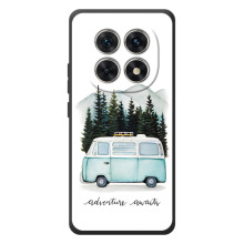 Силіконовий бампер з картинкою машини на Xiaomi Poco M8 – Будиночок на колесах