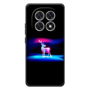 Силиконовый бампер с картинкой животных для Xiaomi Poco M8 – Яркий олень