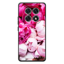 Силіконовий бампер з принтом (квіточки) на Xiaomi Poo М8 (Півонії)