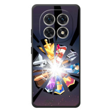 Силиконовый Чехол (атрибутика Клеш Роял) для Xiaomi Poco M8 (Кланы)