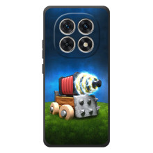 Силиконовый Чехол (атрибутика Клеш Роял) для Xiaomi Poco M8 (Пушка)