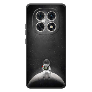 Силиконовый Чехол с принтом "Космонавты" на Xiaomi Poco M8 – Космонавт романтик