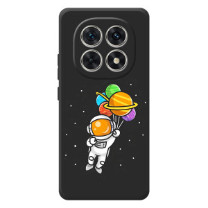 Силиконовый Чехол с принтом "Космонавты" на Xiaomi Poco M8 – Космонавт с шариками
