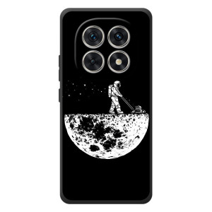 Силиконовый Чехол с принтом "Космонавты" на Xiaomi Poco M8 – Космонавт
