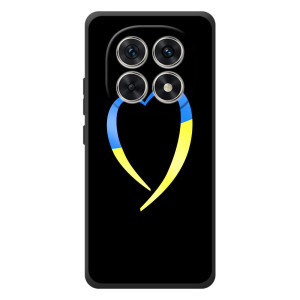 Силиконовый Чехол на Xiaomi Poco M8 (Я-Украина) – Украинское сердце