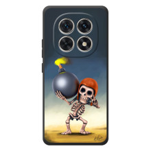 Чехол з героями Клеш Рояль для Xiaomi Poco M8 – Скелет с бомбой