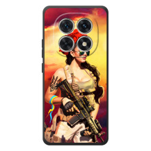 ЗСУ Чохли (TPU) для Xiaomi Poco M8 (Жінка солдат)