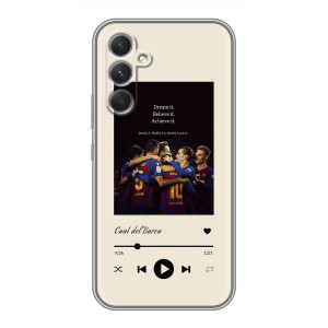 Чехол с картинкой ФК Барселона на Сяоми Поко М8с – Игроки Берселоны