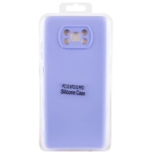 Чехол Silicone Cover Lakshmi Full Camera (A) для Xiaomi Poco X3 NFC / Poco X3 Pro – Сиреневый